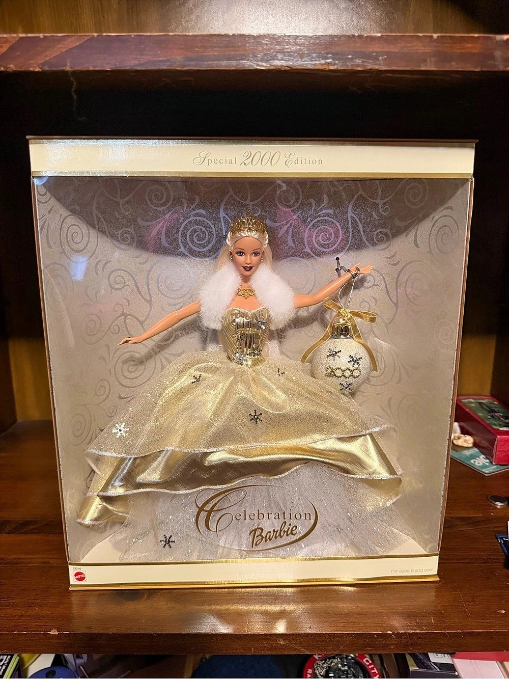 Barbie Celebration Barbie Special 2000 Edition Gold Gown Like New